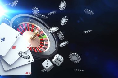 Baccarat table layout and betting zones